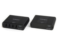 Startech.com Extensor USB 2.0 de 4 puertos a travs de Cat5 o Cat6 ? hasta 330 pies (100m) (USB2004EXT2)